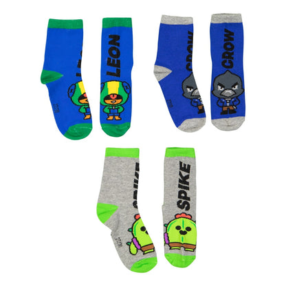 Чорапи Brawl Stars Blue 2022, размер 27-30