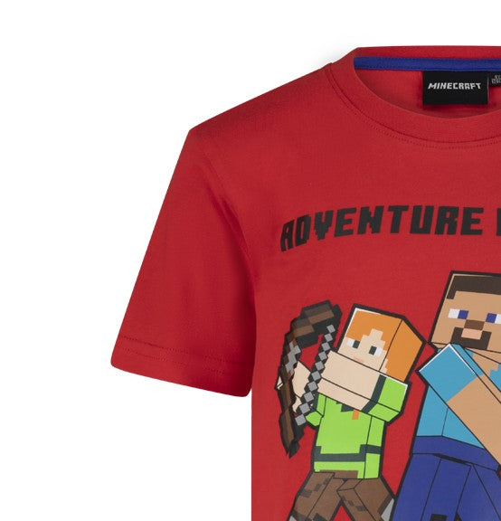 Тениска Minecraft Adventure Mode, размер 134