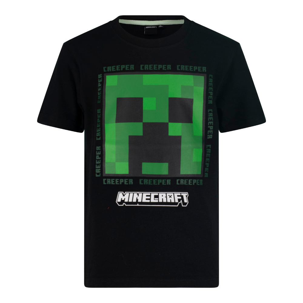 Тениска Minecraft Creeper Black, размер 140