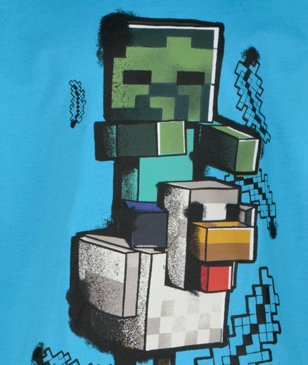 Блуза с дълъг ръкав Minecraft Chicken Jokey, размер 116