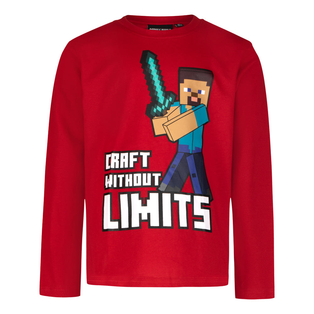 Блуза с дълъг ръкав Minecraft Craft Without Limits, размер 128