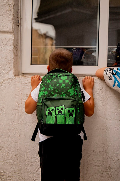 Раница MINECRAFT Creepers Trio за предучилищна група и детска градина