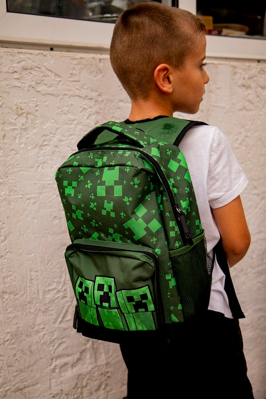Раница MINECRAFT Creepers Trio за предучилищна група и детска градина