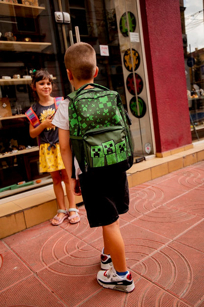 Раница MINECRAFT Creepers Trio за предучилищна група и детска градина