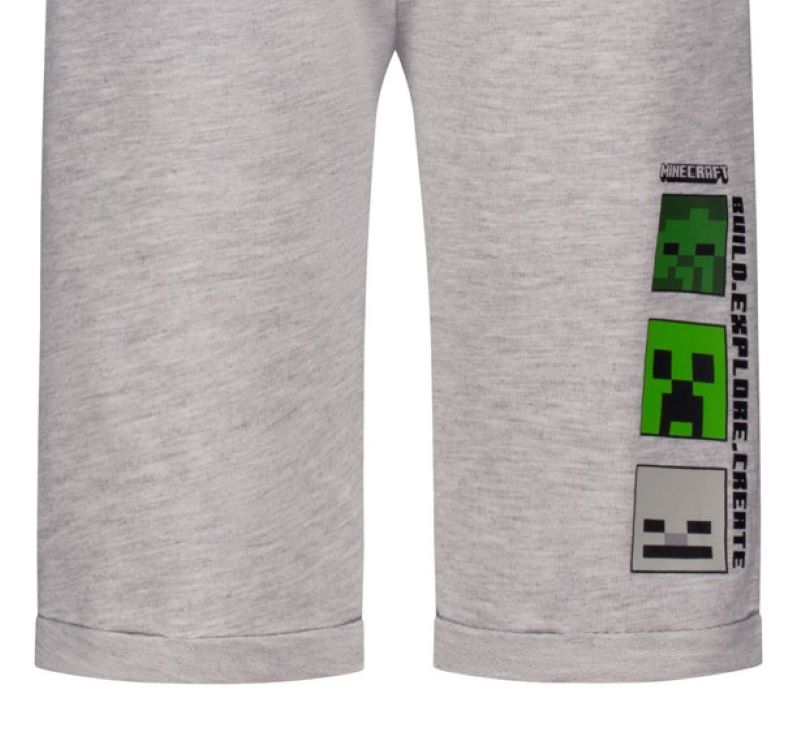 Къс панталон бермуди Minecraft Build Explore Create, размер 140