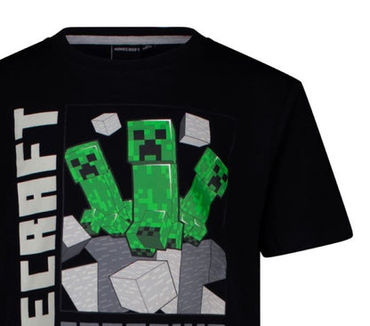 Тениска Minecraft Creeper Crafting Since 2009, размер 134