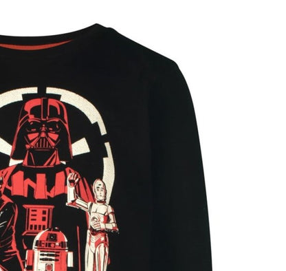 Блуза с дълъг ръкав Star Wars Darth Vader, размер 116