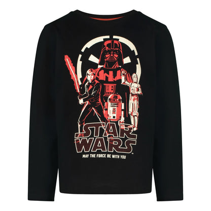 Блуза с дълъг ръкав Star Wars Darth Vader, размер 152