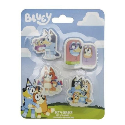 Комплект с 4 гумички Bluey