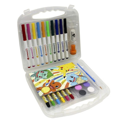 Комплект за рисуване Pokemon - 40 части, в куфарче