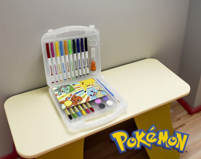 Комплект за рисуване Pokemon - 40 части, в куфарче