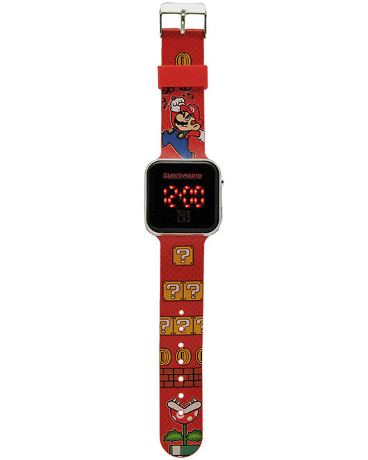 LED часовник Super Mario