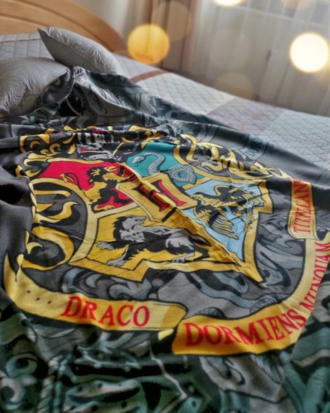 Поларено одеяло Harry Potter герб 130х170 см