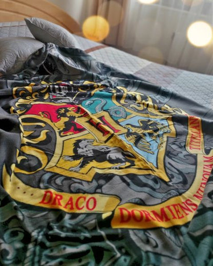 Поларено одеяло Harry Potter герб 130х170 см