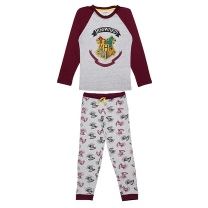 Пижама Harry Potter бордо/сив