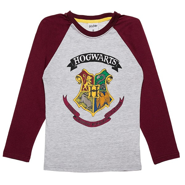 Пижама Harry Potter бордо/сив