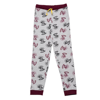 Пижама Harry Potter бордо/сив