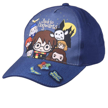 Шапка Harry Potter синя 53 см