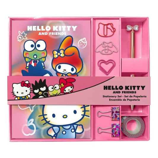 Комплект с ученически пособия Hello Kitty