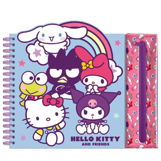 Тетрадка Hello Kitty с несесер