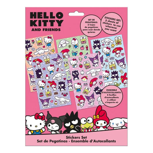 Сет от стикери Hello Kitty and Friends