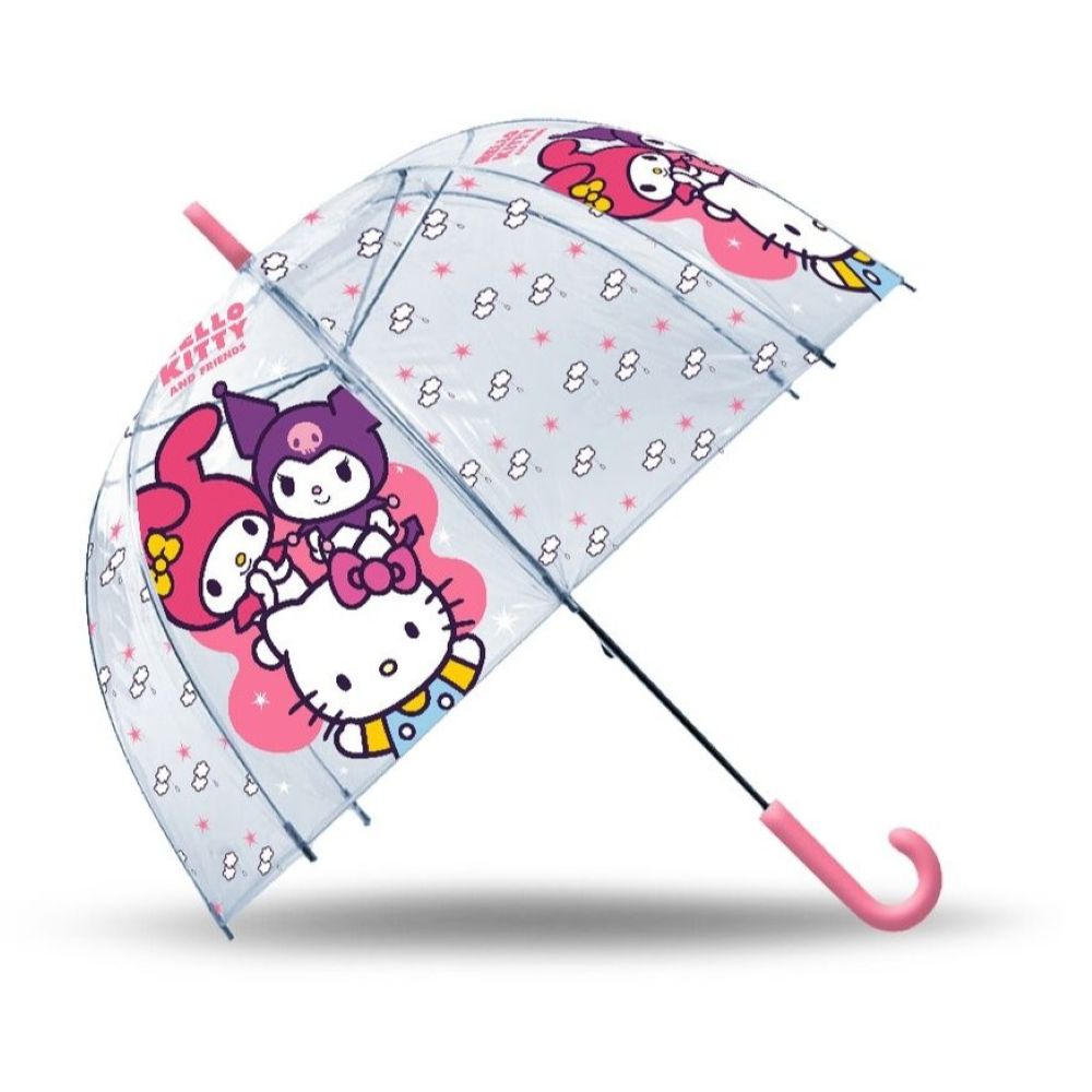 Чадър Hello Kitty, Kuromi и My Melody