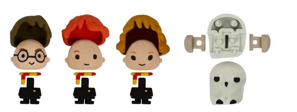 3D Пъзел-гумичка Harry Potter, различни видове