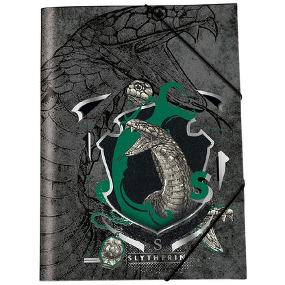 Папка с ластици Harry Potter Slytherin