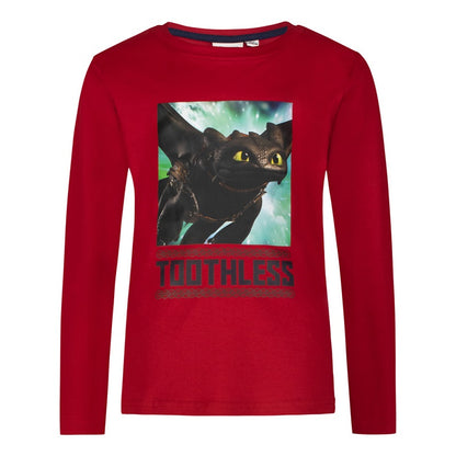 Блуза Как да си дресираш дракон червен, размер 116