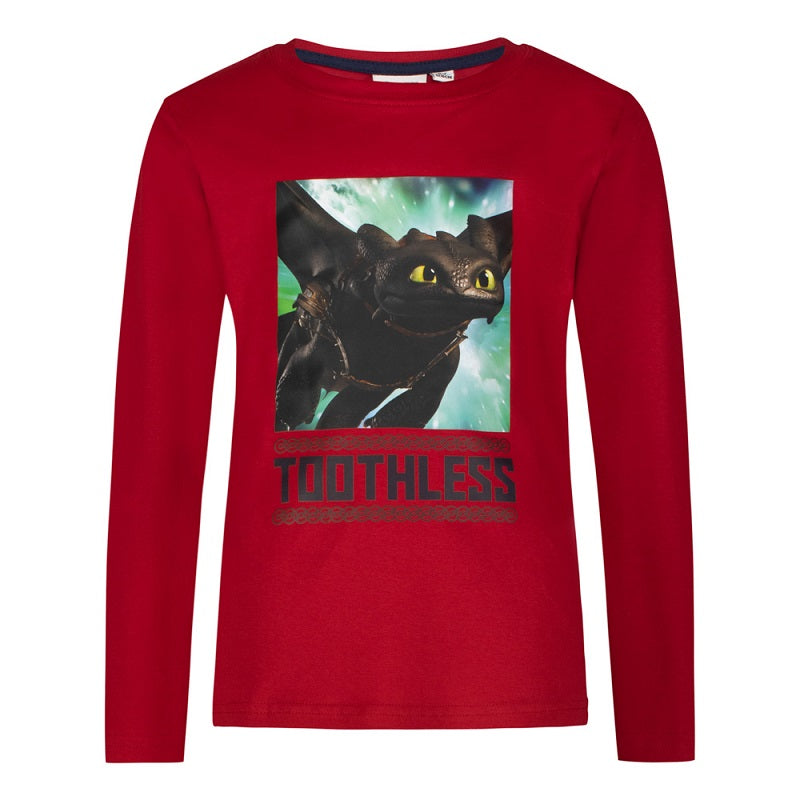 Блуза Как да си дресираш дракон червен, размер 116