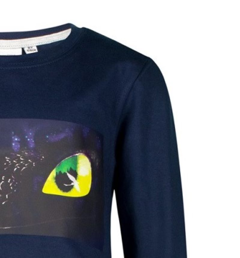 Блуза Как да си дресираш дракон син, размер 110