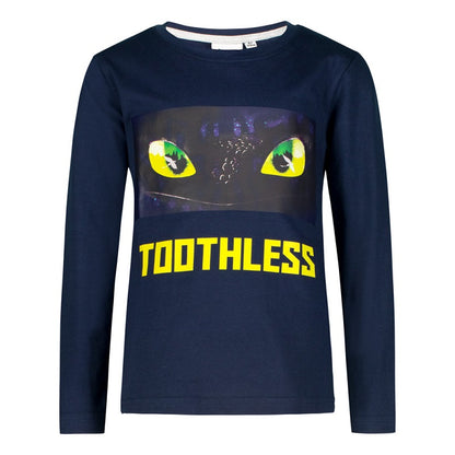 Блуза Как да си дресираш дракон син, размер 110