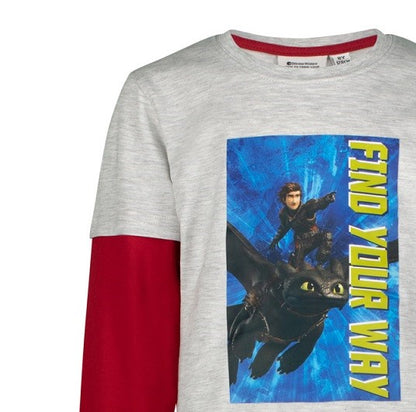 Блуза Как да си дресираш дракон многоцветен, размер 104