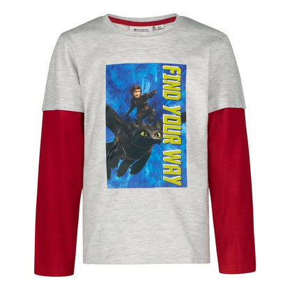 Блуза Как да си дресираш дракон многоцветен, размер 110