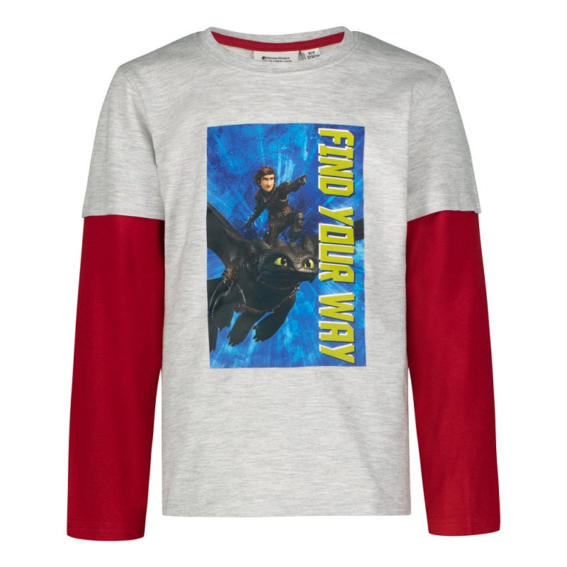 Блуза Как да си дресираш дракон многоцветен, размер 104