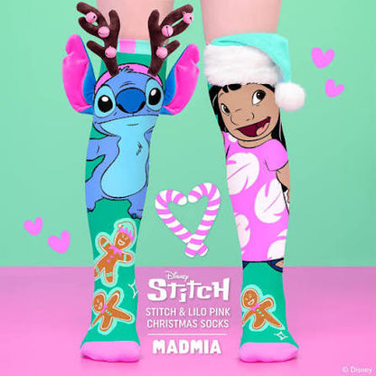 MADMIA Lilo & Stitch Gingerbread Socks – коледни чорапи