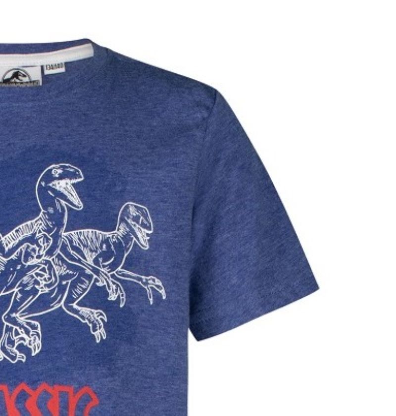 Тениска Jurassic World blue, размер 140