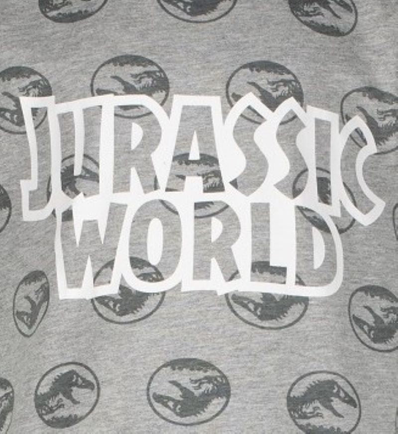Тениска Jurassic World gray, размер 140