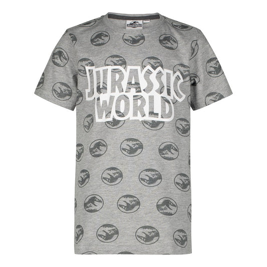 Тениска Jurassic World gray, размер 140