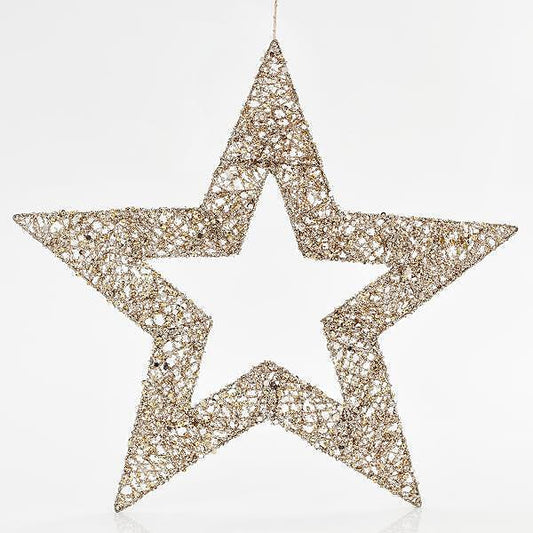Блестяща звезда за елха, 60см,45cm