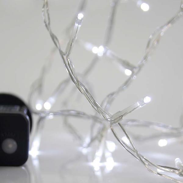 ЛАМПИЧКИ, 240 LED, 31V АДАПТОР С 8 ФУНКЦ,W,ЗАХР.КАБЕЛ 3m, IP44