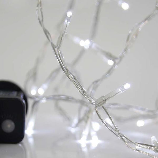 ЛАМПИЧКИ, 240 LED, 31V АДАПТОР С 8 ФУНКЦ,W,ЗАХР.КАБЕЛ 3m, IP44