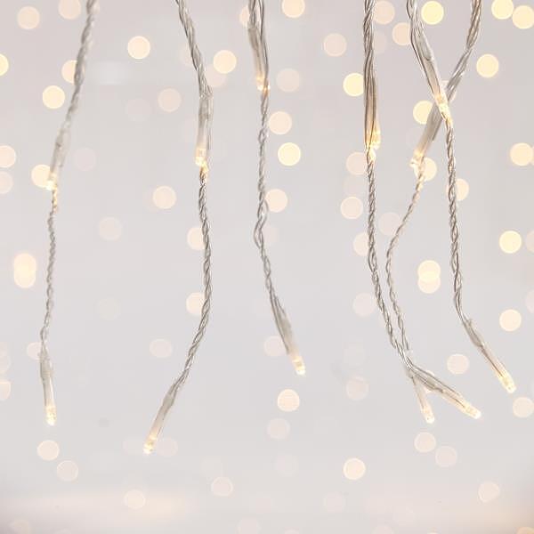 ЛАМПИЧКИ ТИП ЗАВЕСА 360 LED, 31V,С ФУНКЦИИ, WW,200x200cm,IP44