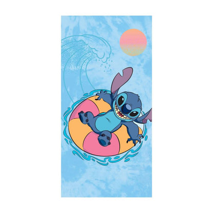 Плажна хавлия Stitch Sea, 70x140 см, 100% памук