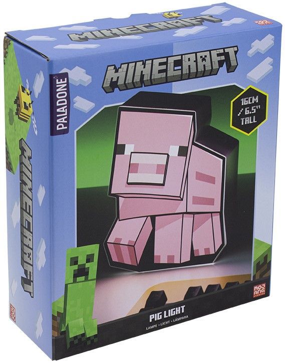 Лампа Minecraft Pig Box
