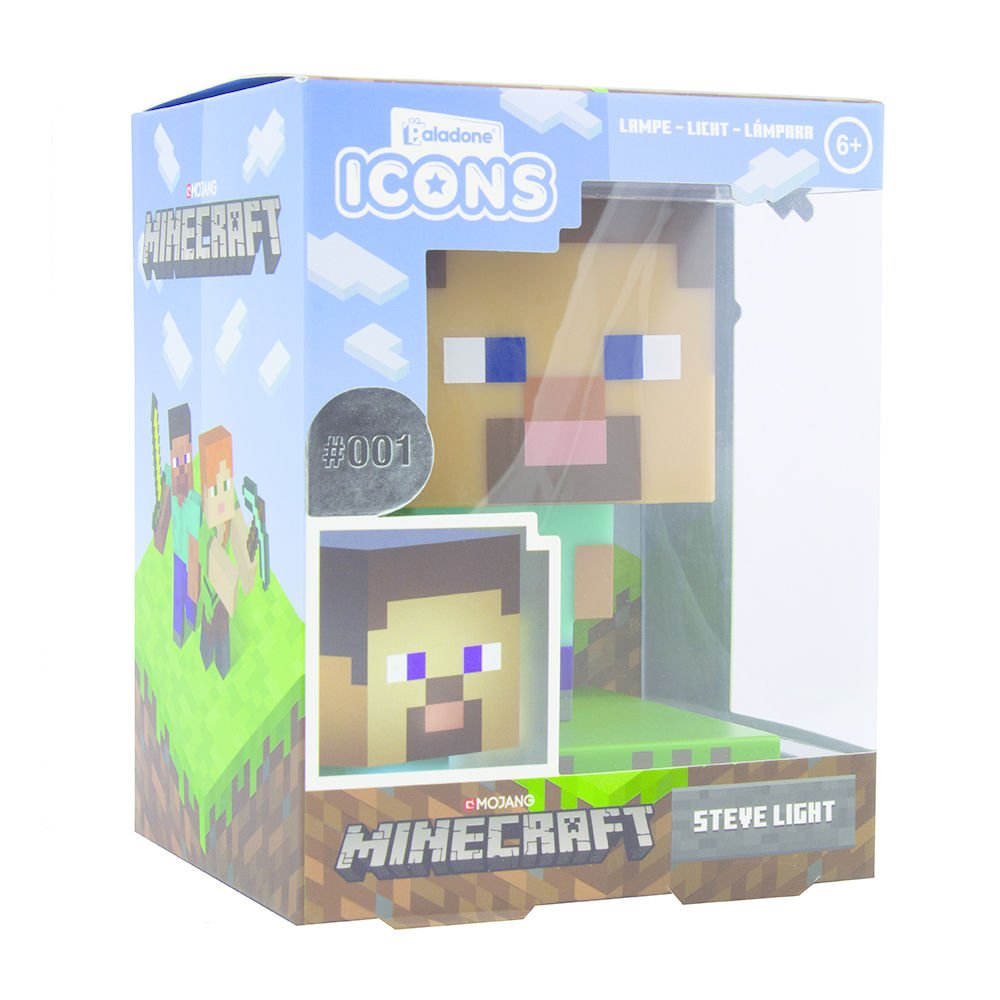 Лампа Minecraft Steve