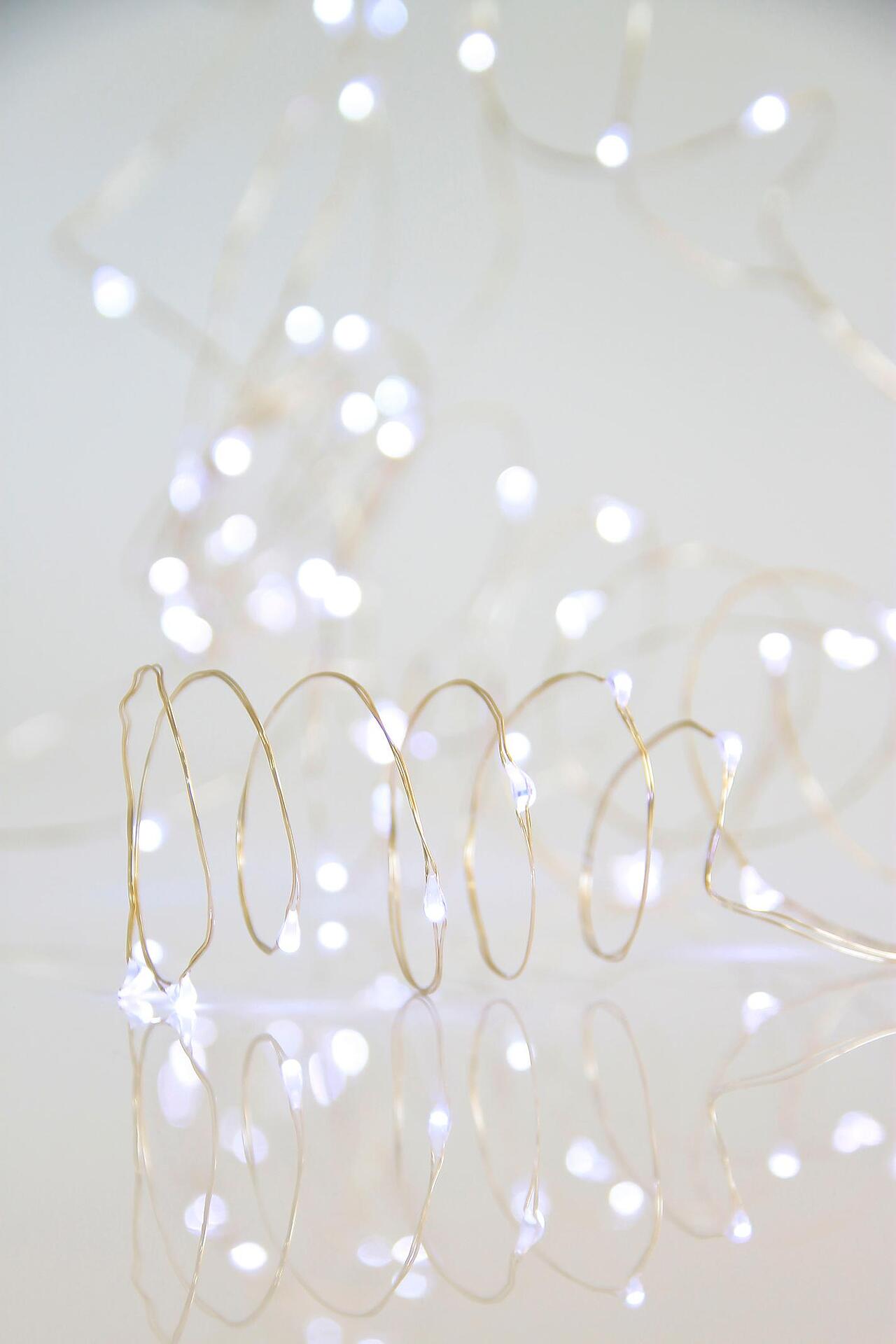 ЛАМПИЧКИ, 200 MINI LED, 4.5VС АДАПТОР,W,ЗАХР.КАБЕЛ 5m, IP44