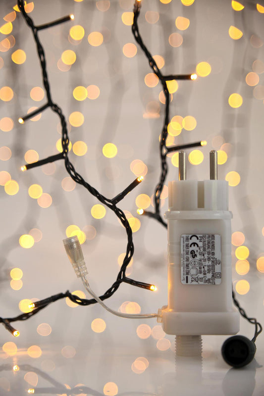 ЛАПИЧКИ 400LED 3ММ,31V,МИКРОФОН И ФУНКЦ.ЗА МУЗИКА,ПАМЕТ/ДИСТАНЦ/WW