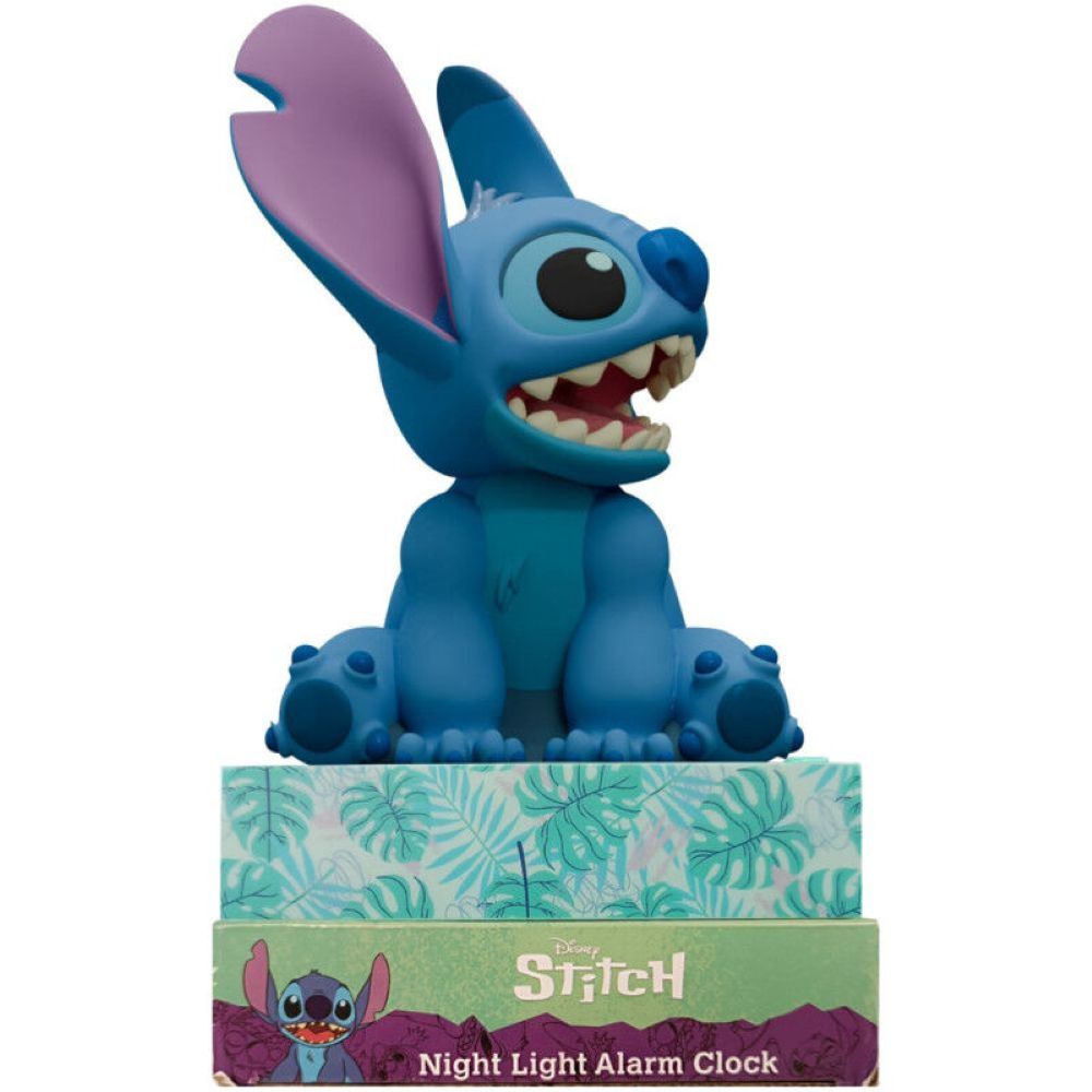 3D лампа с будилник Stitch