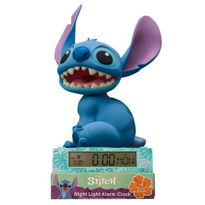 3D лампа с будилник Stitch